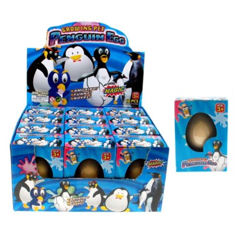 GROWING EGG PENGUIN
