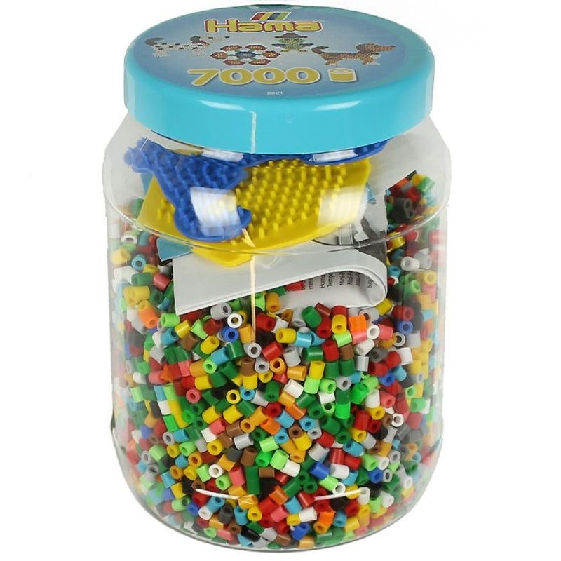 HAMA BEADS 7000 BEADS & PEGBOARDS