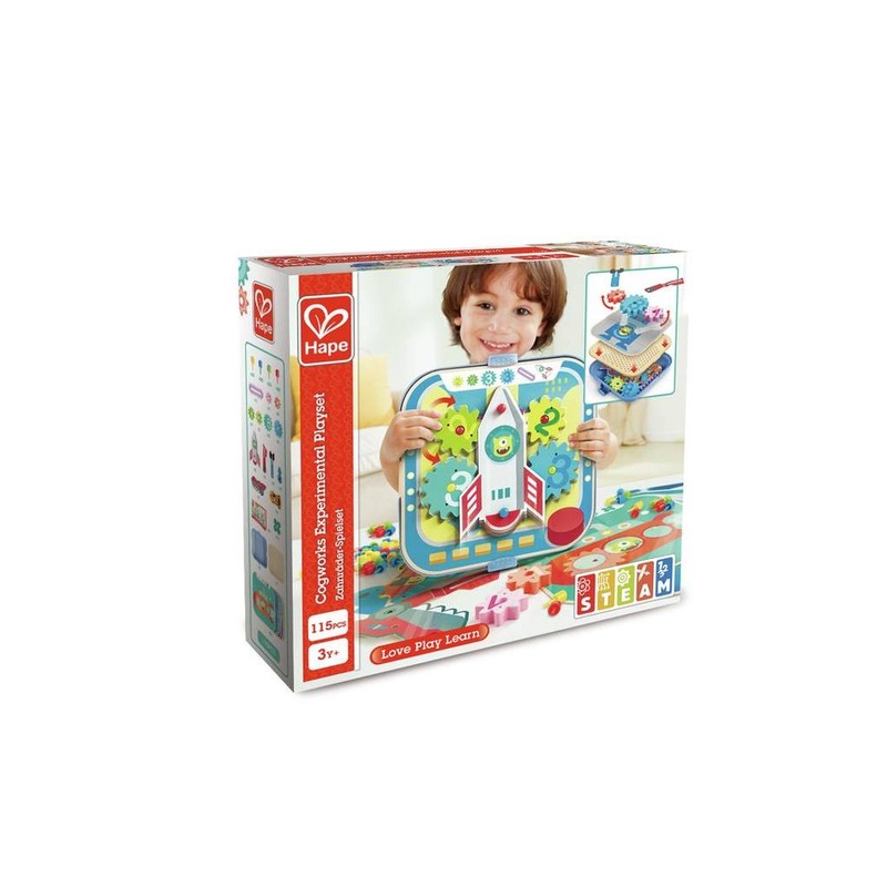 HAPE: GROOVY GO-ROUND GEARS PLAYSET