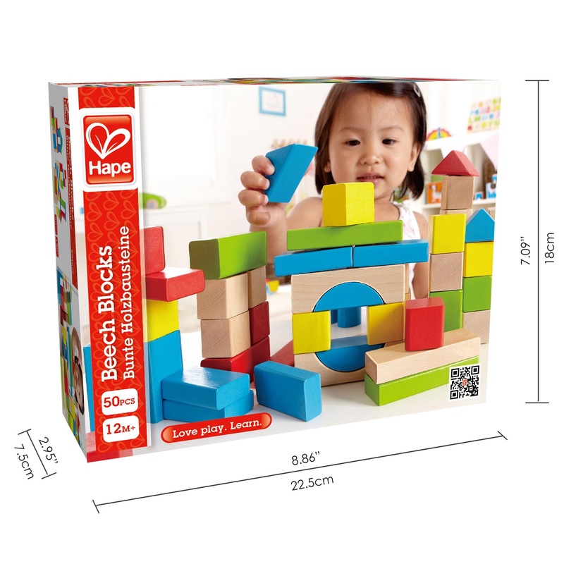 HAPE: MAPLE BLOCK SET-50 PC