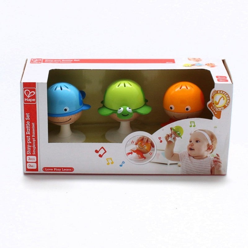 HAPE: STAY-PUT RATTLE SET