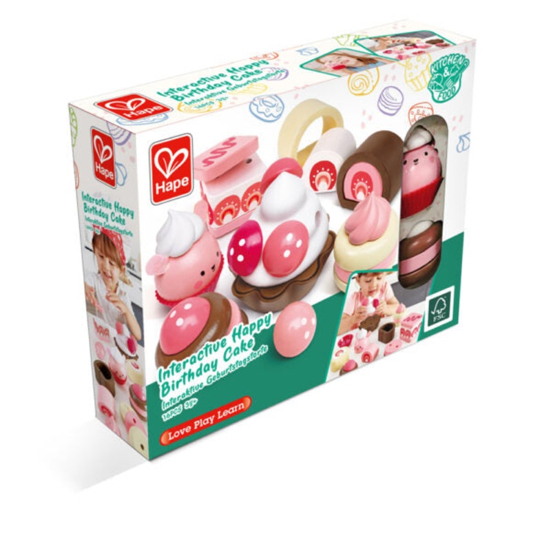 HAPE: STRAWBERRY DESSERT SET