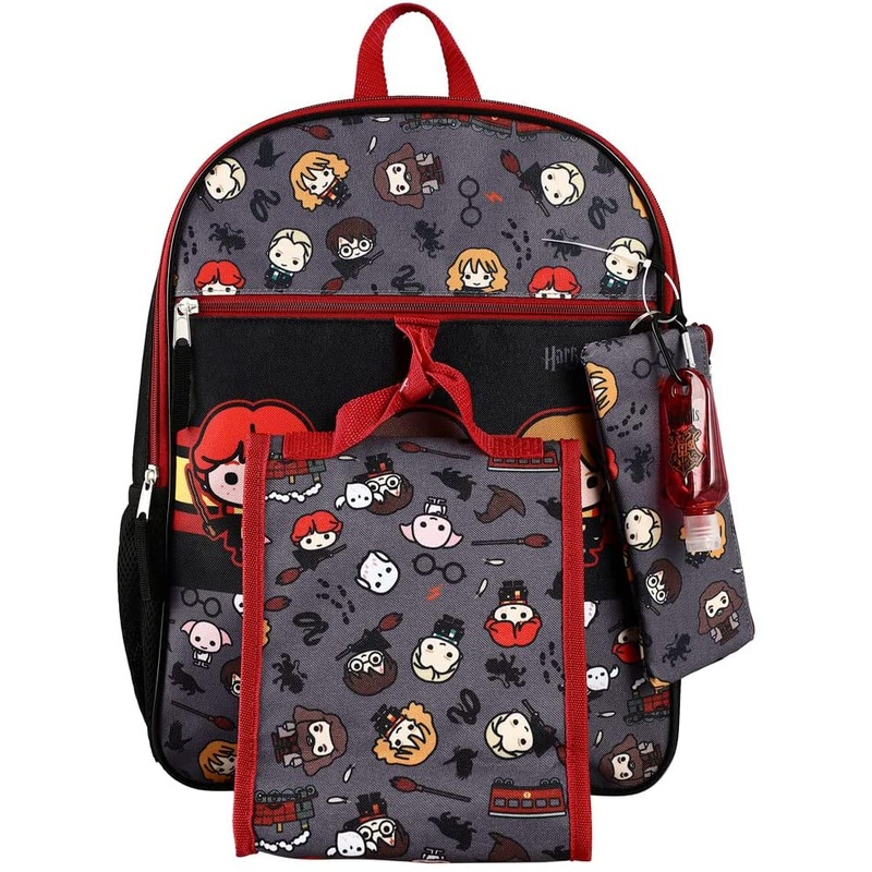 HARRY POTTER 5 PC BACKPACK SET