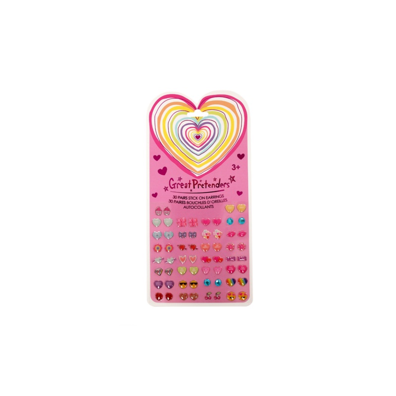 HEART STICKER EARRINGS