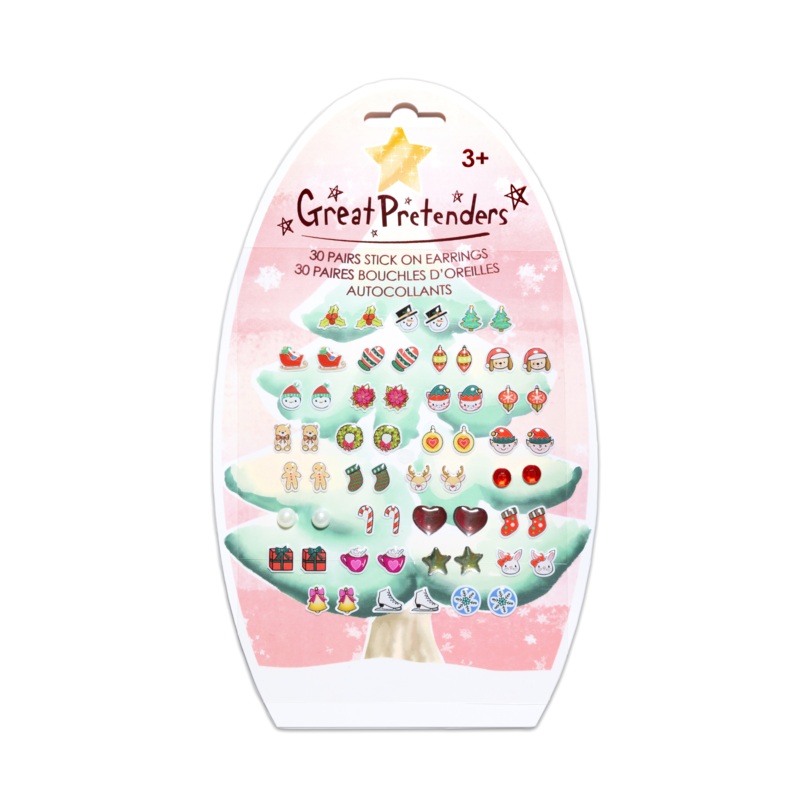 HOLIDAY STICKER EARRINGS