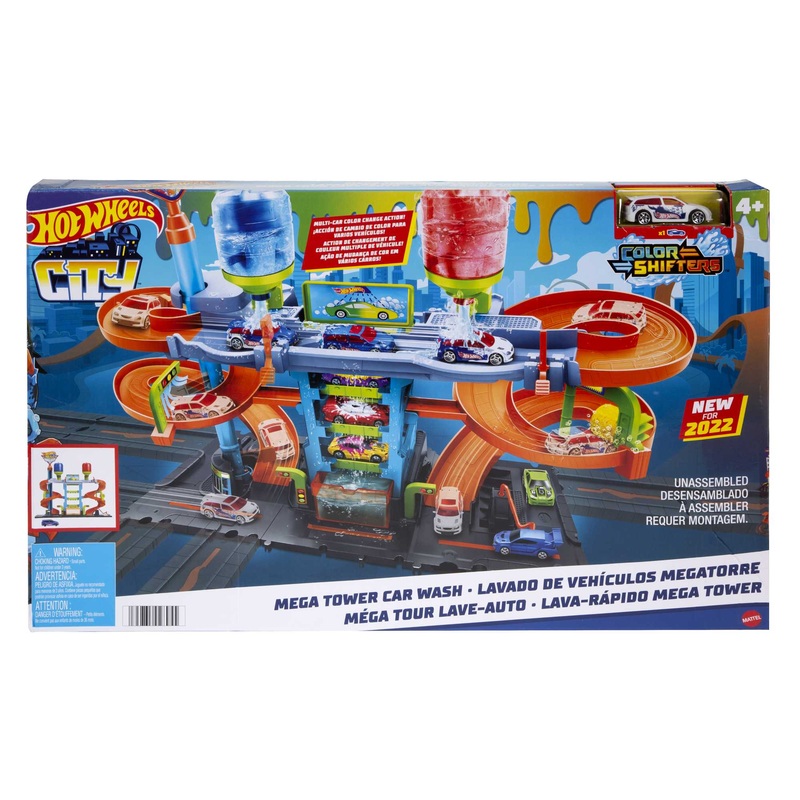 HOT WHEELS CITY MEGA TOWER CAR