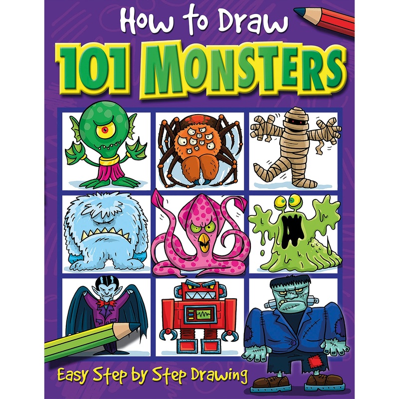 HOW TO DRAW 101 MONSTERS