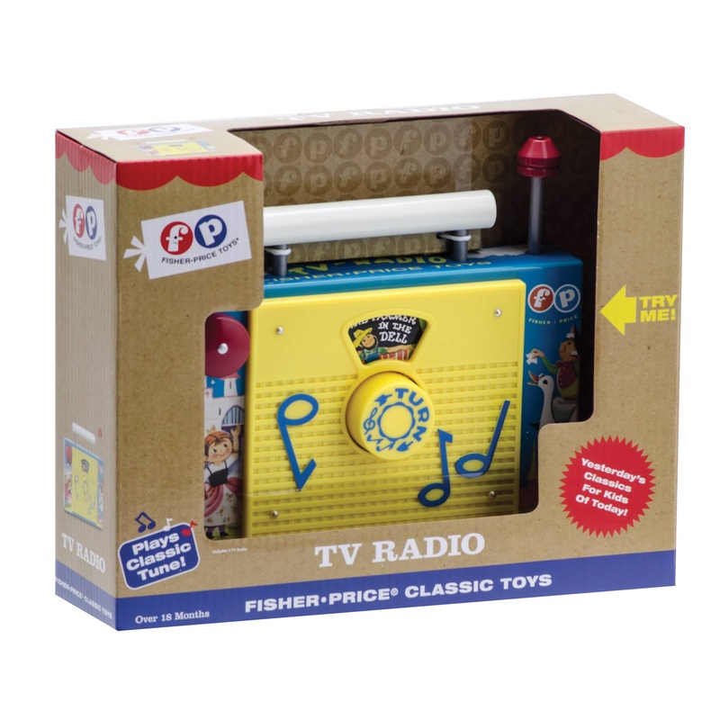 FISHER-PRICE TV RADIO