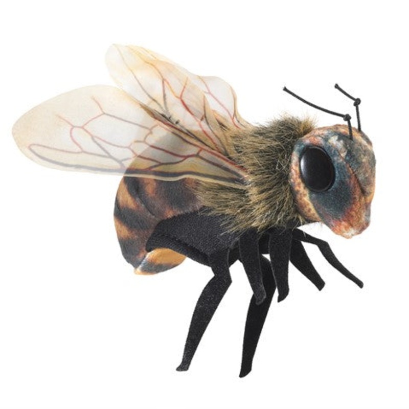 FOLKMANIS: BEE FINGER PUPPET