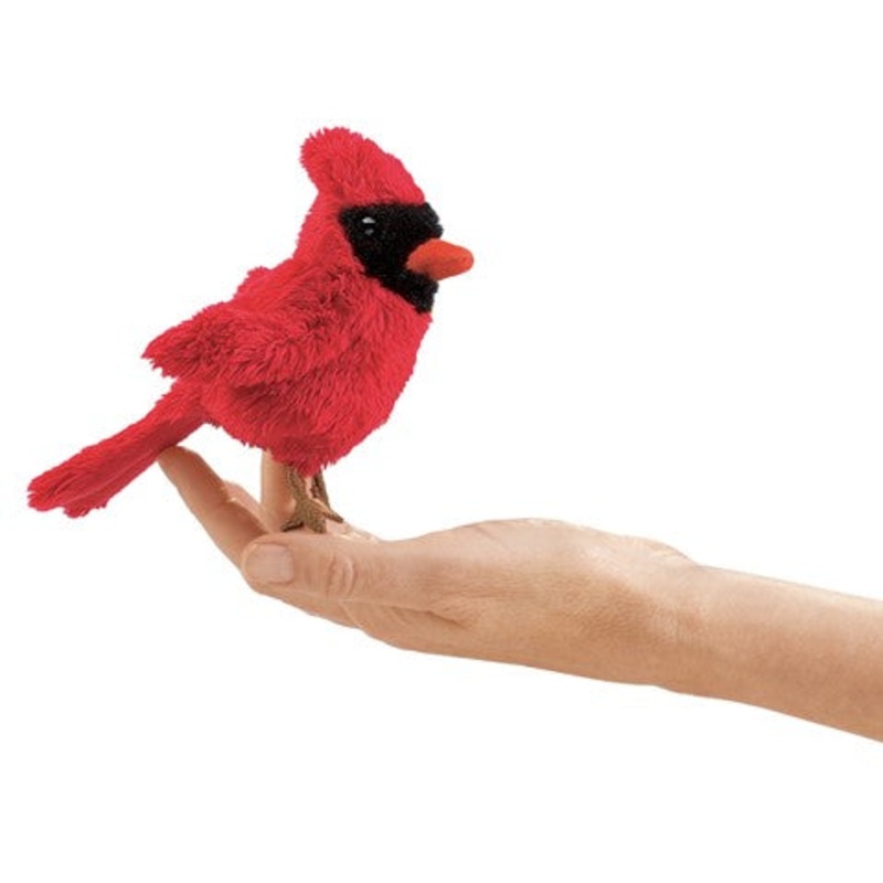 FOLKMANIS: CARDINAL FINGER PUPPET