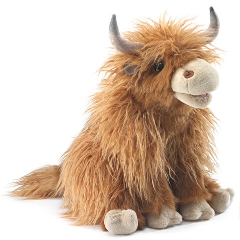 FOLKMANIS: HIGHLAND COW PUPPET