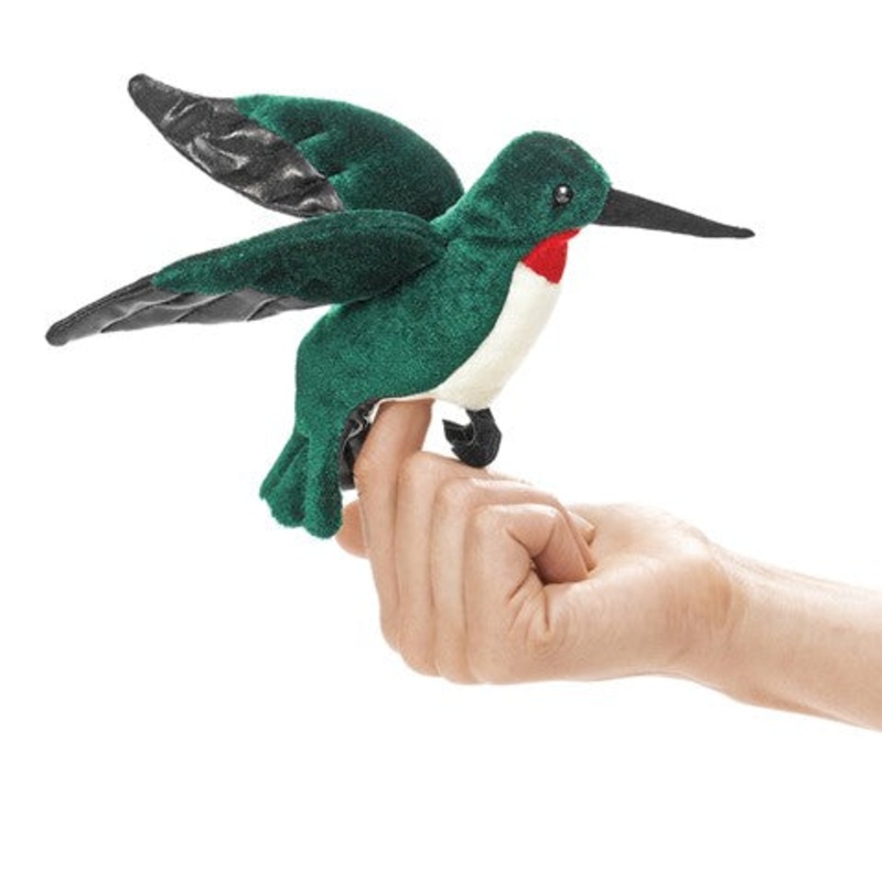 FOLKMANIS: HUMMINGBIRD FINGER PUPPET