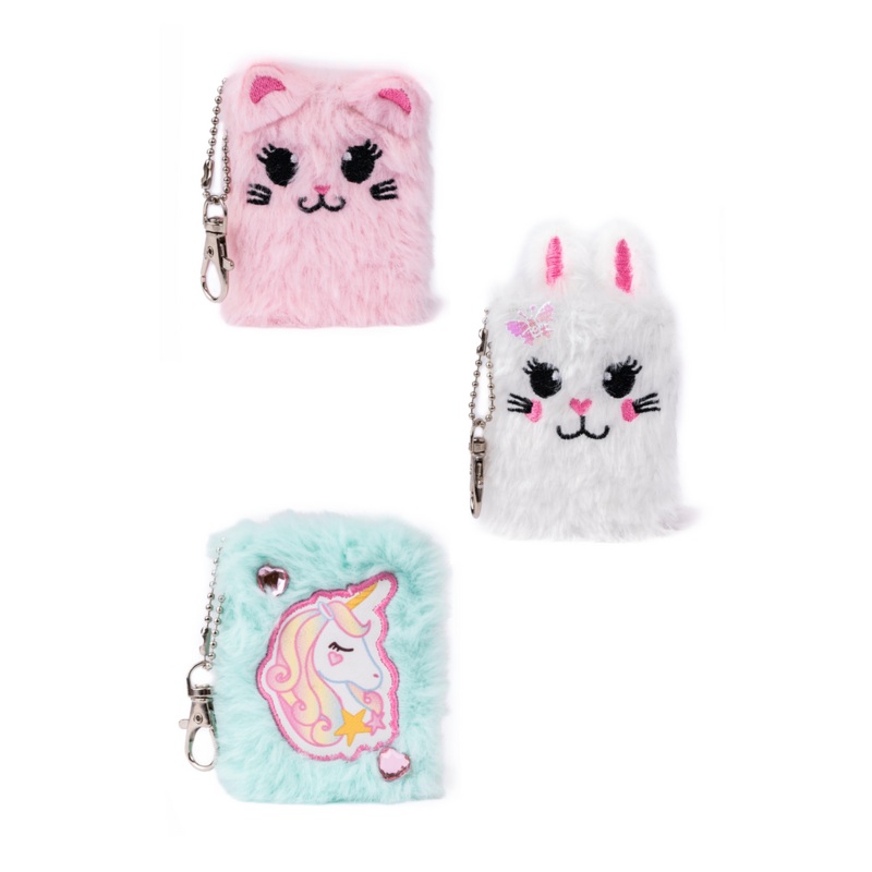 FURRY FRIEND KEYCHAIN JOURNAL
