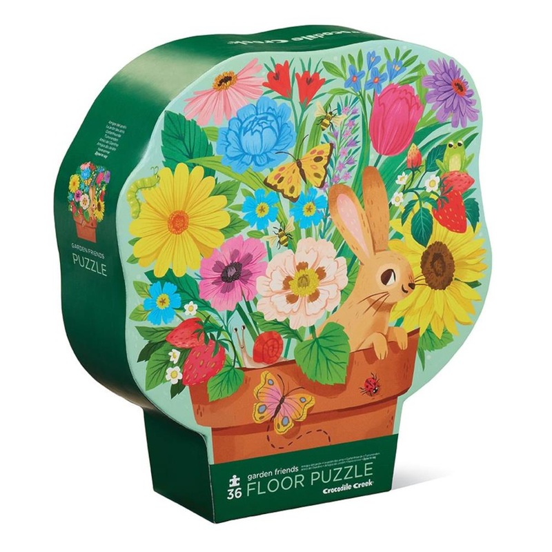 GARDEN FRIENDS FLOOR PUZZLE- 36 PC