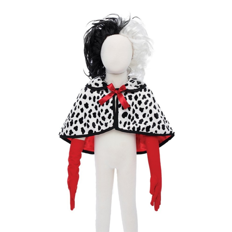 ELLA DE VIL CAPE, GLOVES & WIG