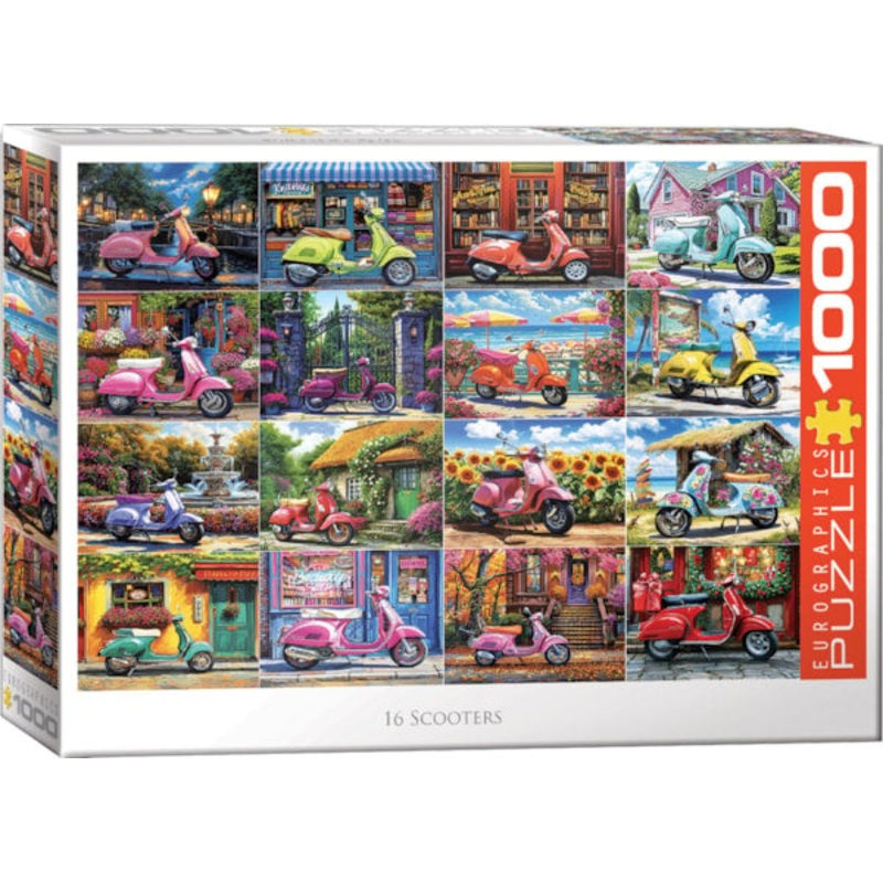 EURO 1000 PC 16 SCOOTERS