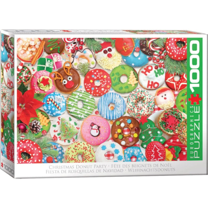 EURO 1000 PC CHRISTMAS DONUTS