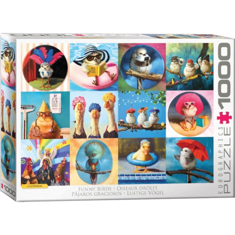 EURO 1000 PC FUNNY BIRDS