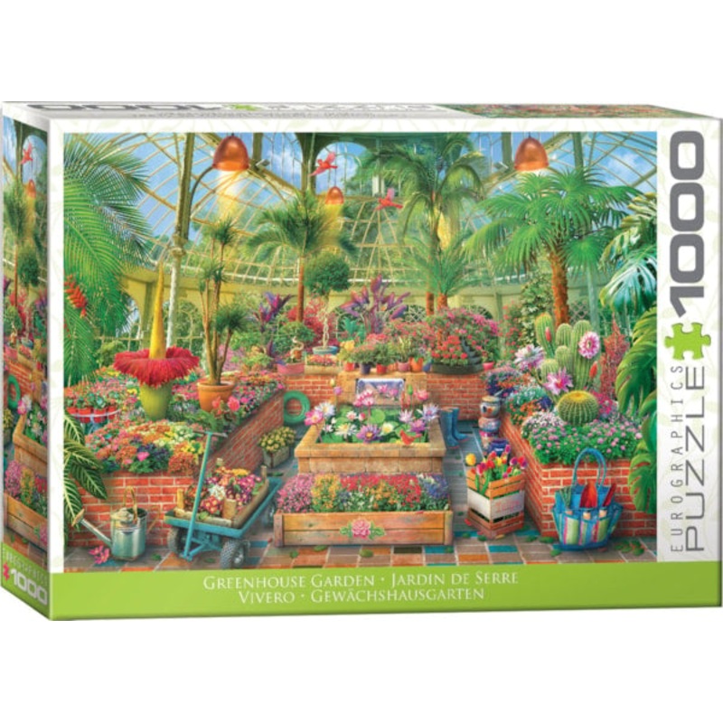 EURO 1000 PC GREEN HOUSE GARDEN