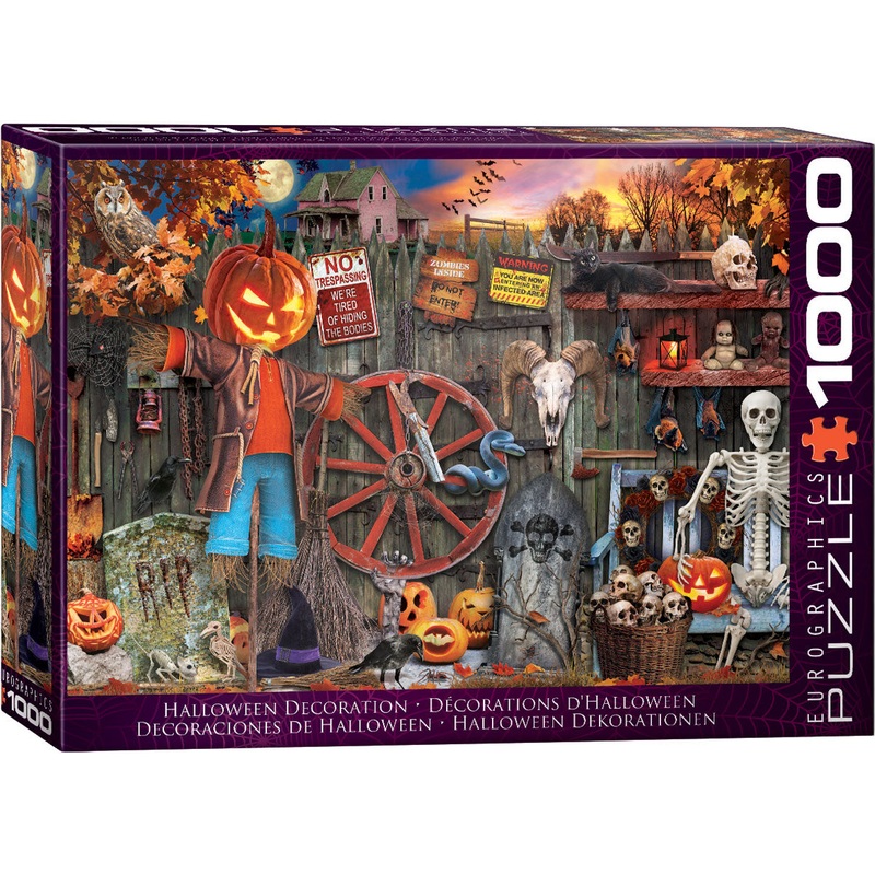 EURO 1000 PC HALLOWEEN DECORATIONS