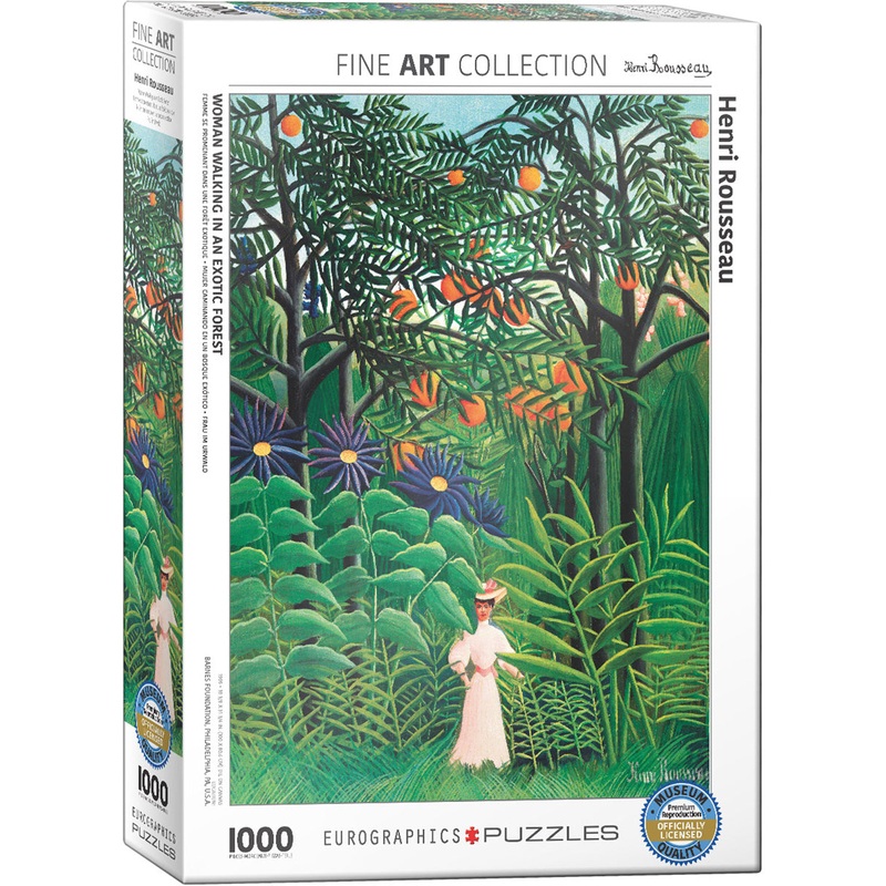 EURO 1000 PC WOMAN IN AN EXOTIC FOREST