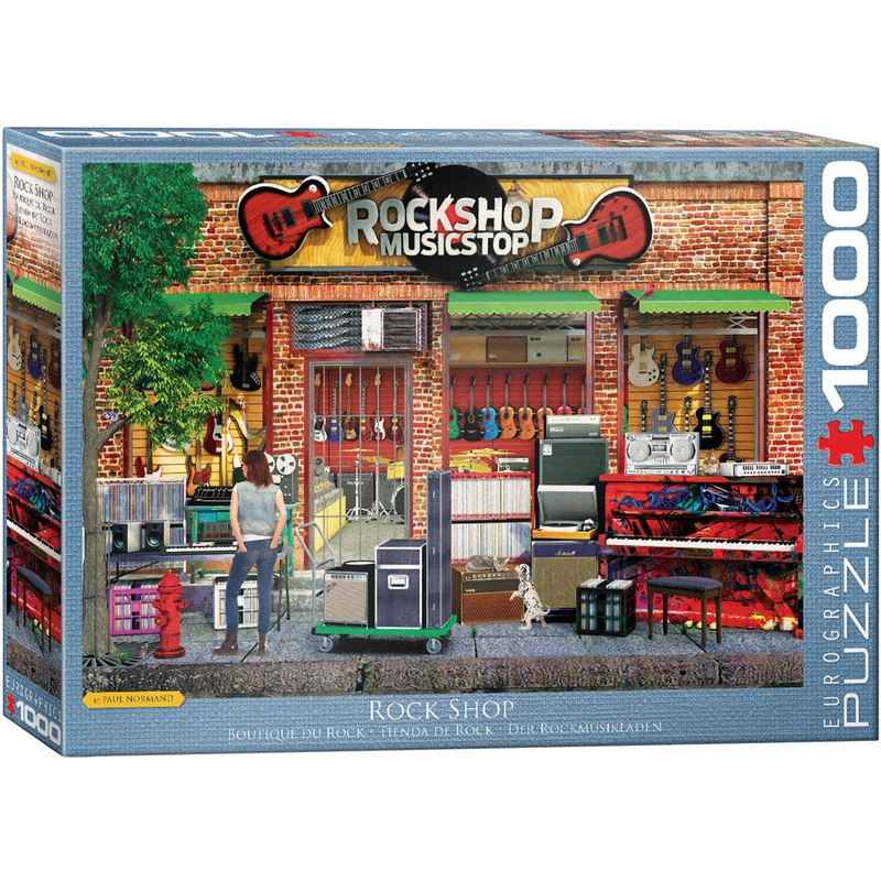 EUROGRAPHICS 1000 PC ROCK SHOP