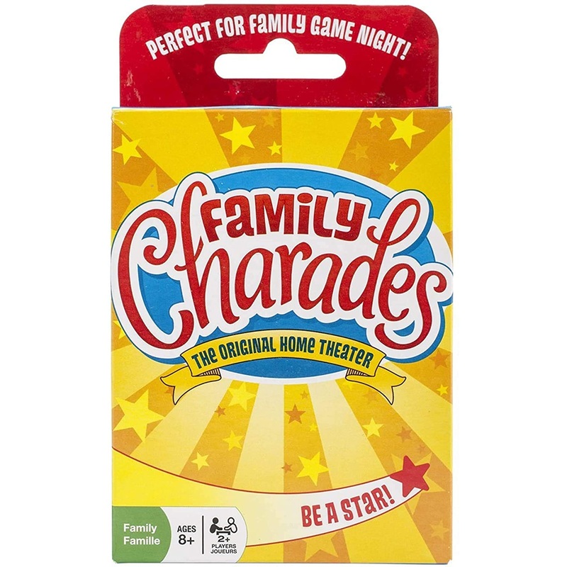 FAMILY CHARADES CARD GAME