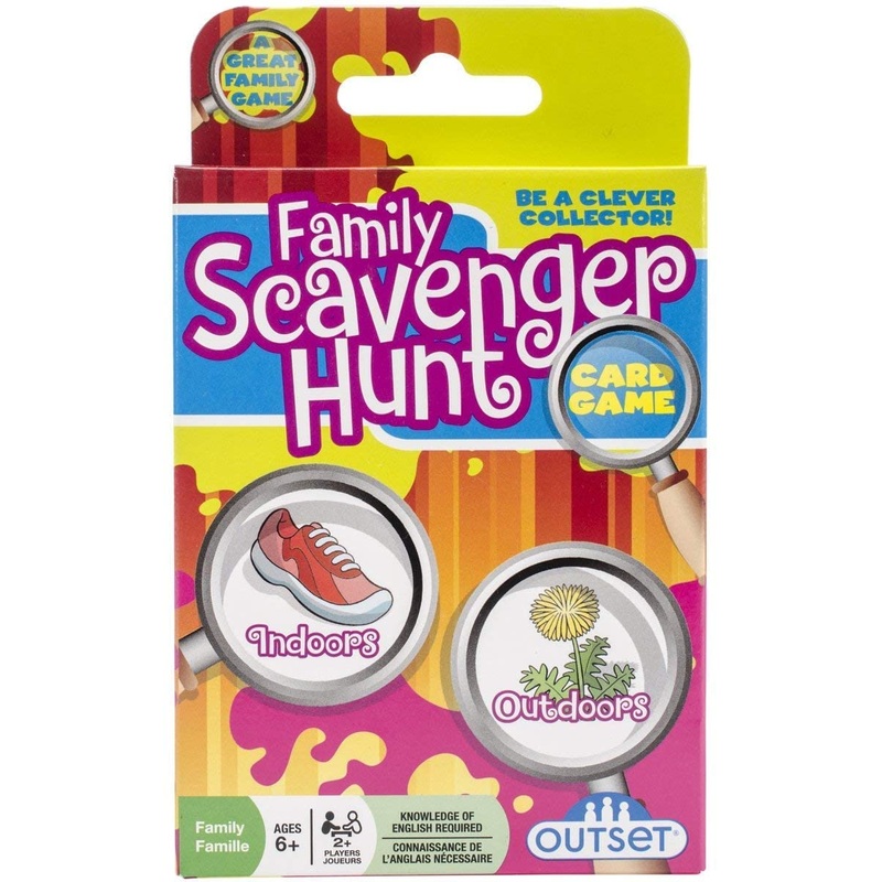 FAMILY SCAVENGER CARD GAME