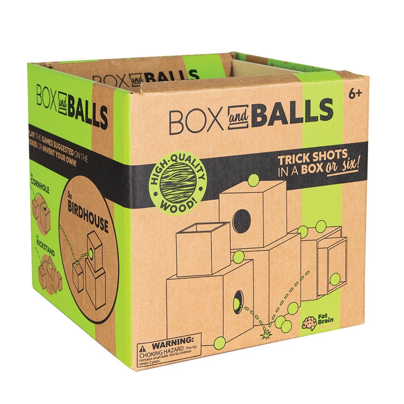 FAT BRAIN BOX AND BALLS