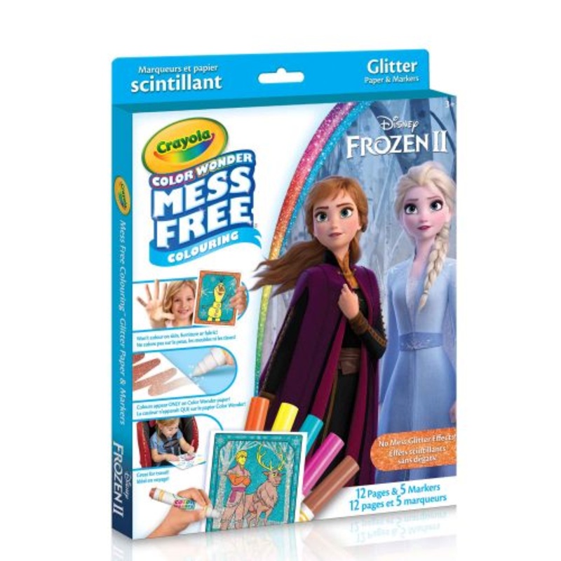 CRAYOLA COLOR WONDER W/MARKERS-FROZEN II