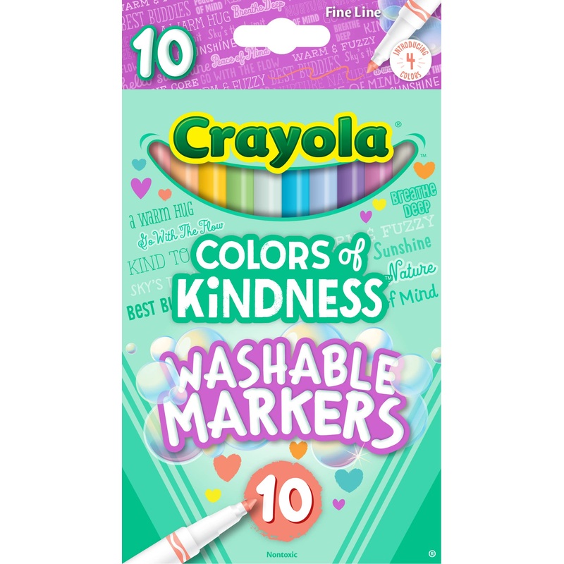 CRAYOLA COLORS OF KINDNESS MARKERS