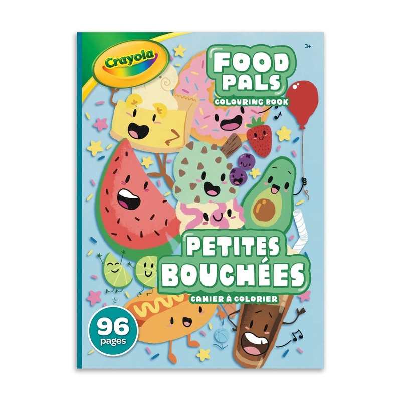 CRAYOLA COLOURING BOOK FOOD PALS