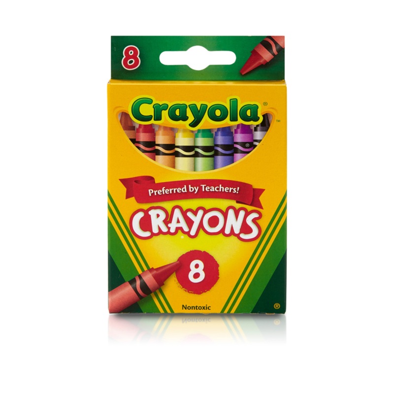 CRAYOLA CRAYONS 8 PC