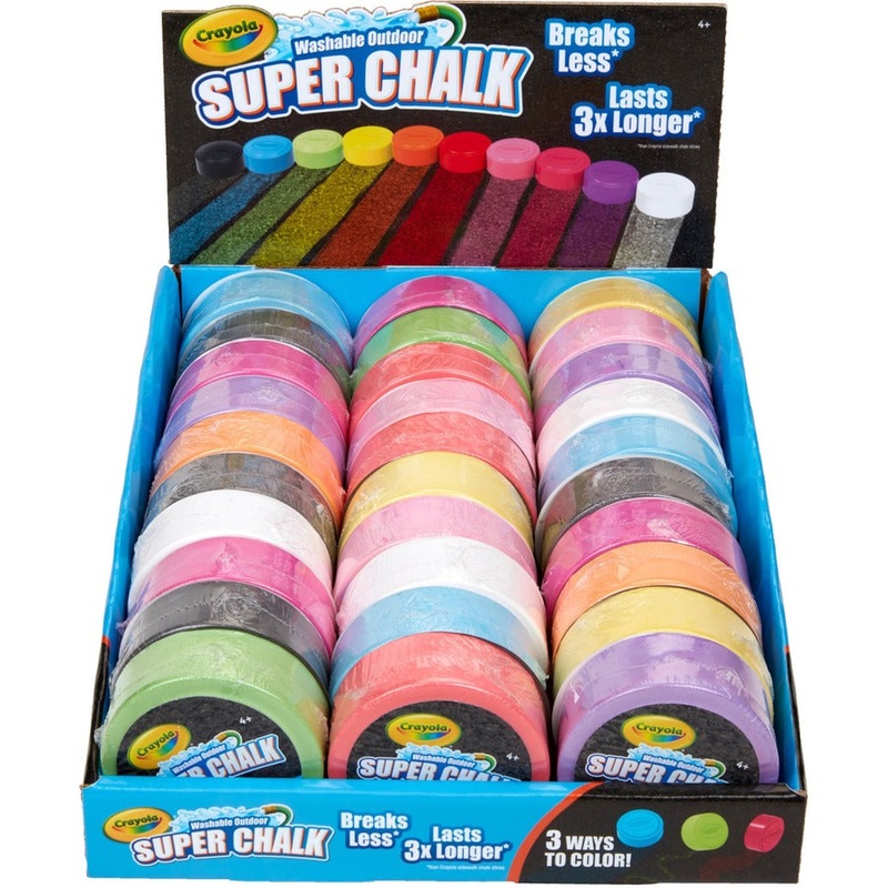 CRAYOLA OUTDOOR SUPER CHALK