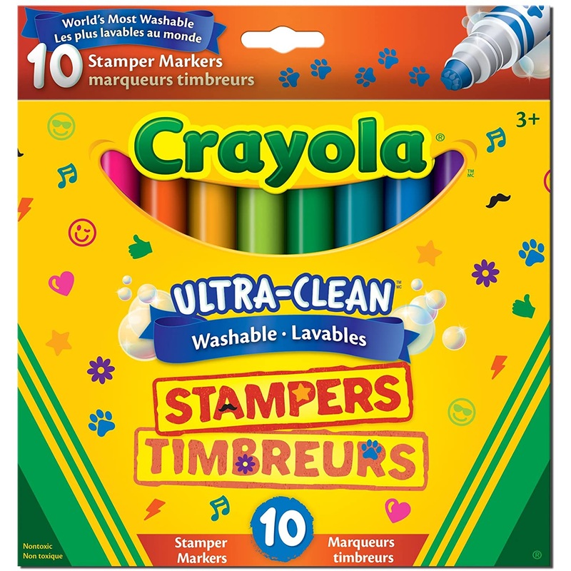 CRAYOLA WASHABLE EXPRESSION STAMPERS