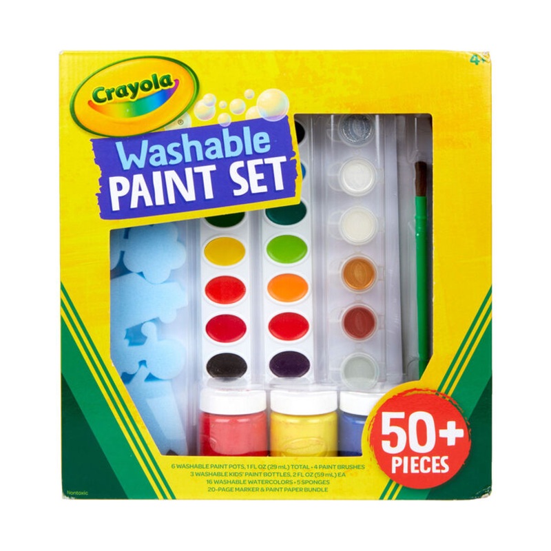 CRAYOLA WASHABLE PAINT SET