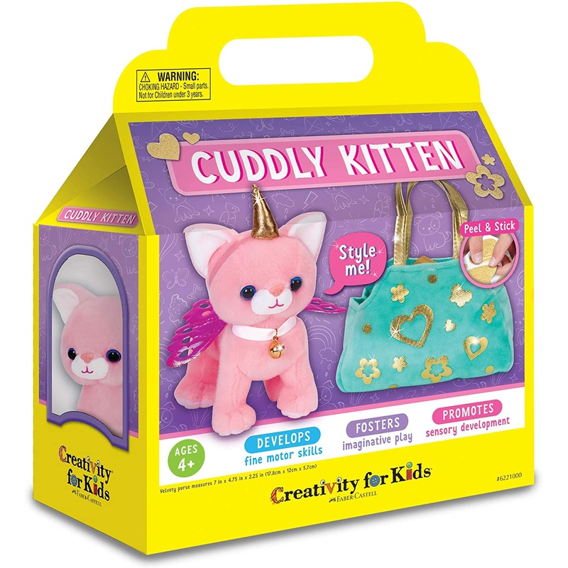 CREATIVITY FOR KIDS CUDDLY KITTEN