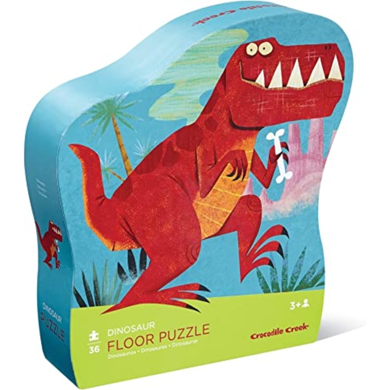 CROCODILE CREEK DINOSAUR FLOOR PUZZLE - 36 PIECES