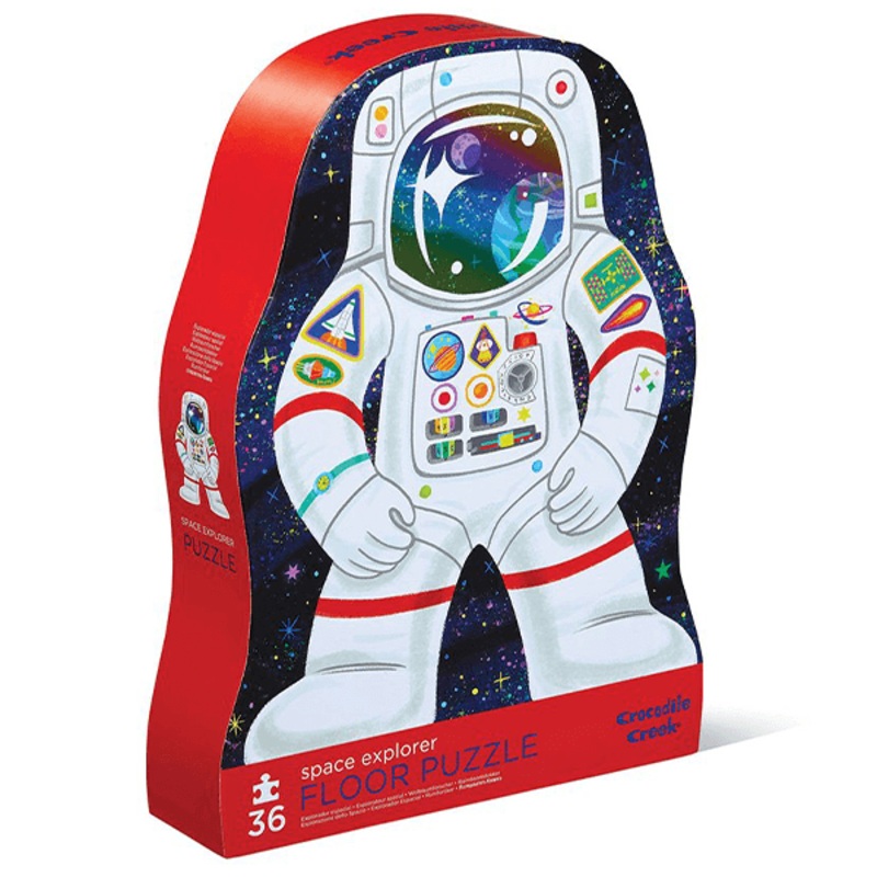 CROCODILE CREEK SPACE EXPLORER FLOOR PUZZLE - 36 PIECES