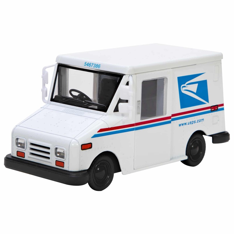 DIE CAST MAIL TRUCK
