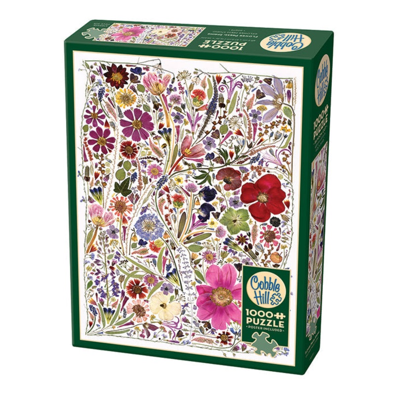 COBBLE HIL 1000 PC FLOWER PRESS SPRING