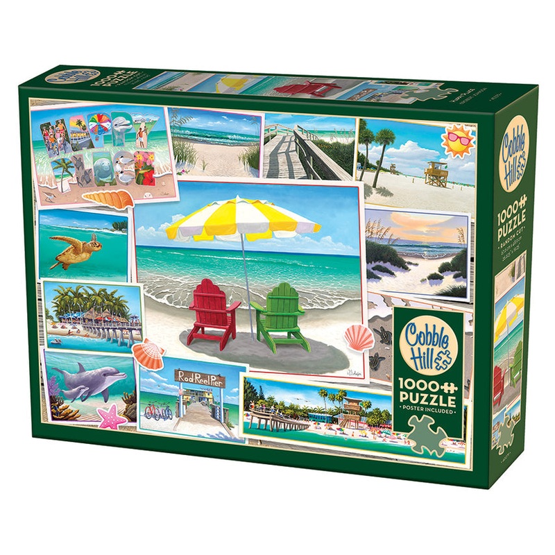 COBBLE HIL 1000 PC HAPPY PLACE
