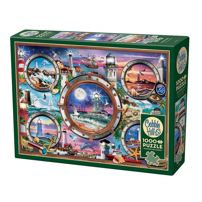 COBBLE HIL 1000 PC LIGHTHOUSES