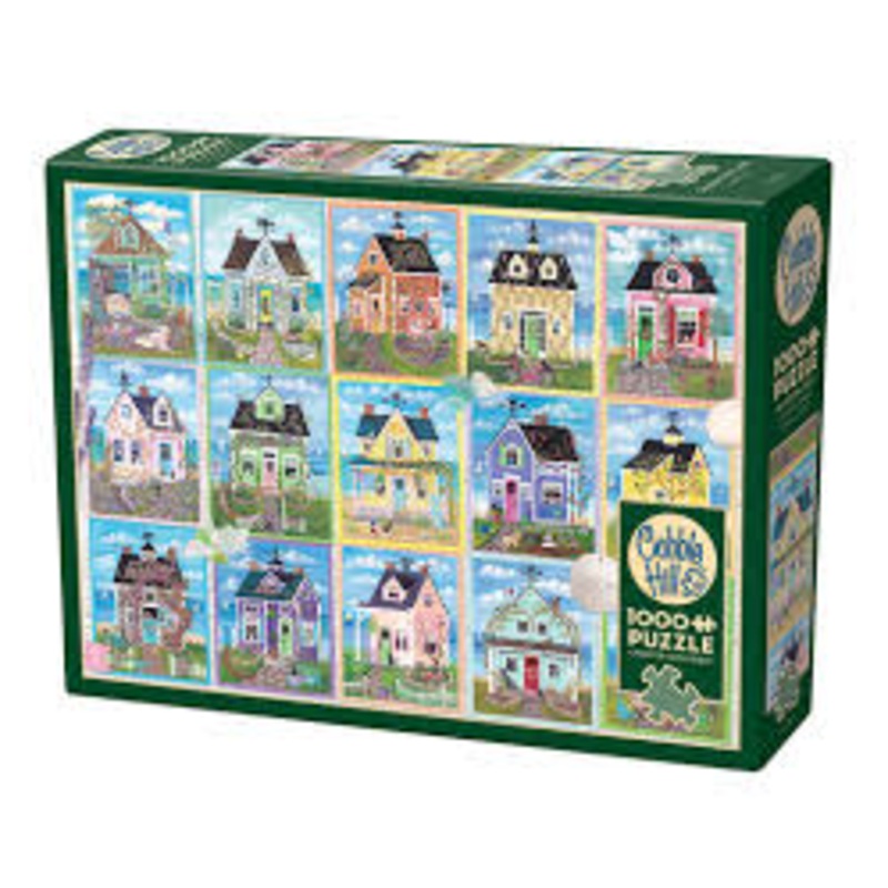 COBBLE HIL 1000 PC SEASIDE COTTAGES