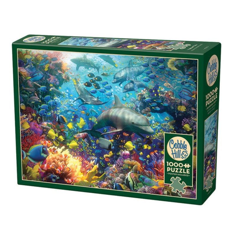COBBLE HIL 1000 PC VIBRANT SEA