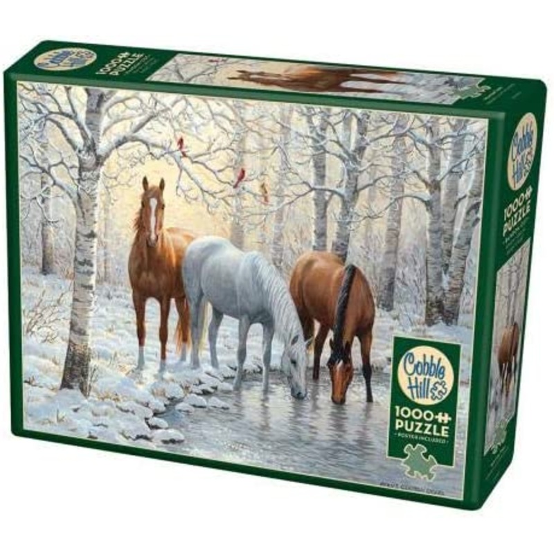 COBBLE HIL 1000 PC WINTER TRIO