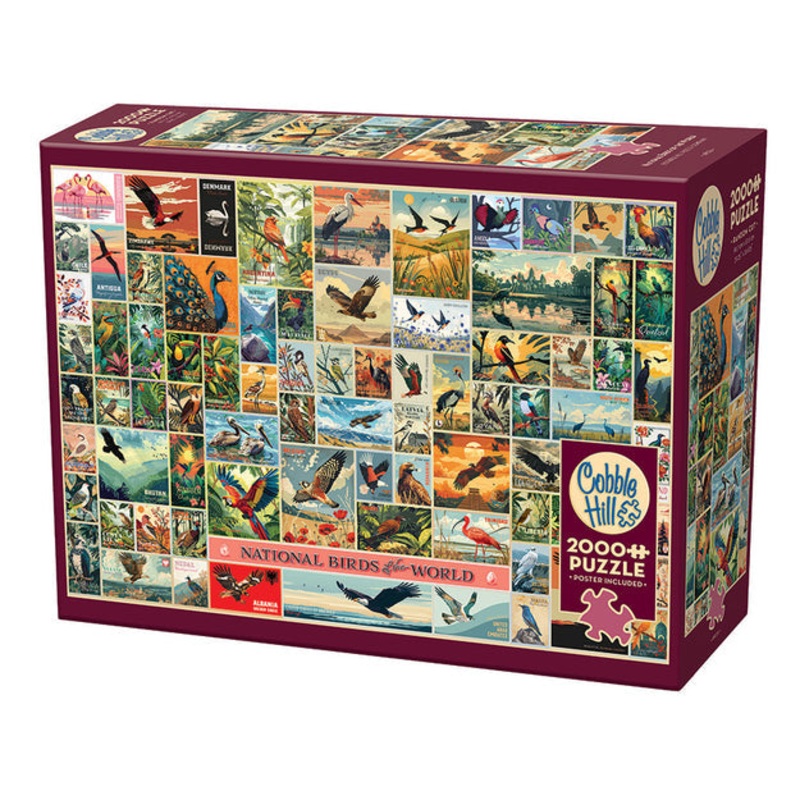 COBBLE HIL 2000 PC NATIONAL BIRDS OF THE WORLD