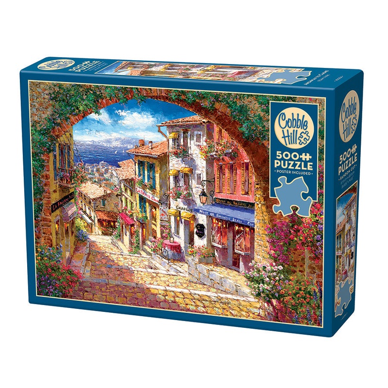 COBBLE HIL 500 PC ARCHWAY TO CAGNE