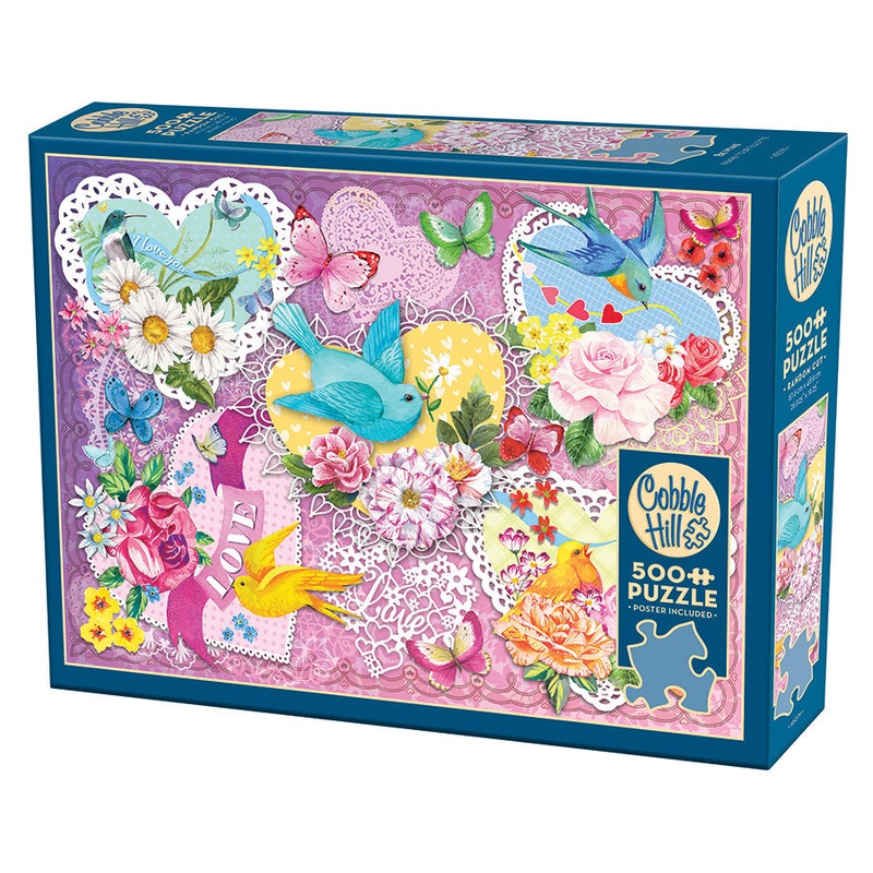 COBBLE HIL 500 PC BE MINE