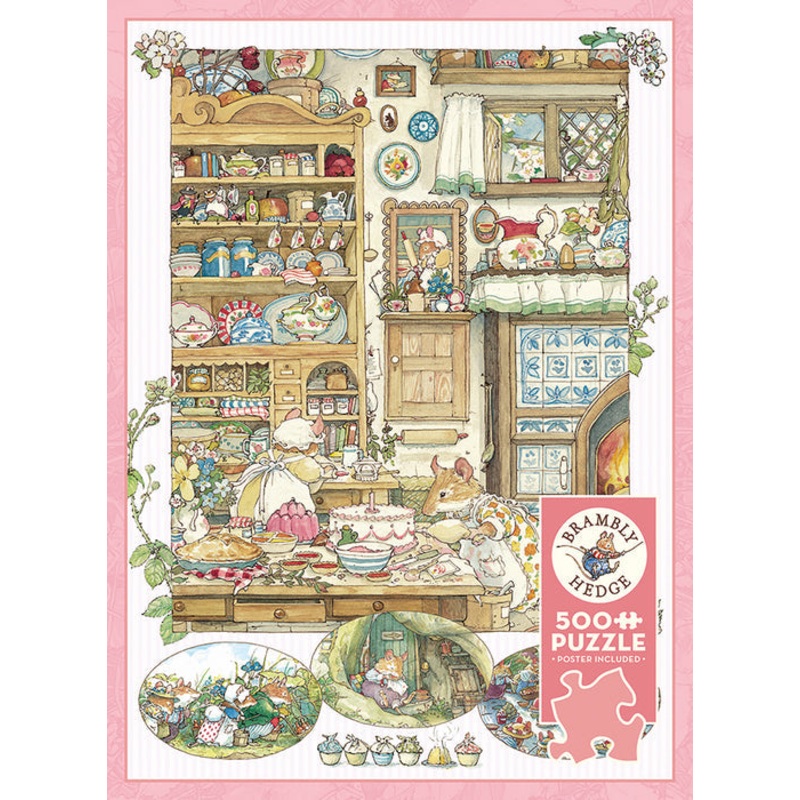 COBBLE HIL 500 PC BRAMBLY HEDGE: PICNIC PREPARATIONS
